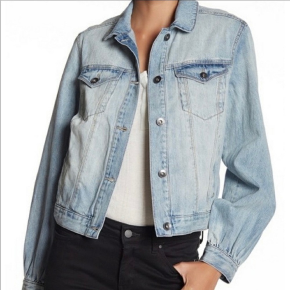 Abound Denim Jean Jacket Sz S NWT